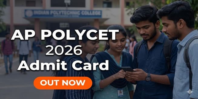 AP POLYCET 2026 Admit Card Out; Exam Scheduled for April 25